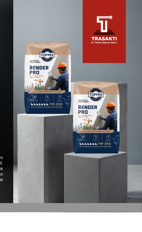 TM 250 Render / Plester Finish Trasakti